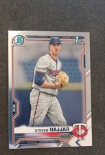 2021 Bowman Draft - Chrome Steven Hajjar #BDC-161 (RC)