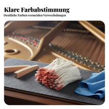 Klavier Fangband mit Klemme kein Kleber erforderlich für Klaviertechniker
