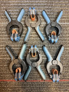 Rockler Small Bandy Clamps Lot Of 6