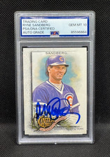 RYNE SANDBERG signed 2022 TOPPS WORLDS CHAMPIONS CARD #70 w/ COA BECKETT SLAB