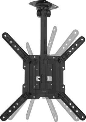 Hama TV-Deckenhalterung 118086 Halterung Fernseher 165 cm 65 Zoll Schwarz