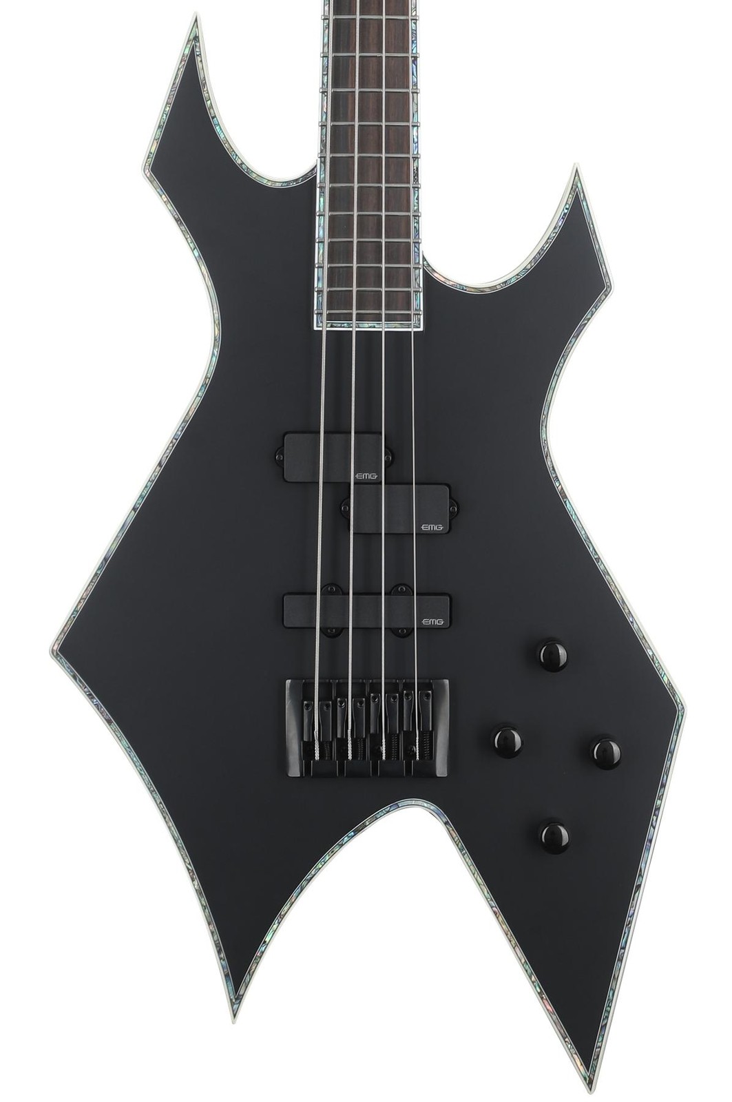 Крис Кэл Уорлок, бас-гитара - Сатиново-черный