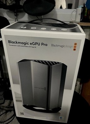 パソコン Blackmagic eGPU Pro vega56 Blackmagic eGPU Pro Radeon Vega 56 8GB VRAM Thunderbolt 3 | eBay