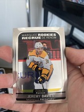 Jeremy Davies RC 2021-22 Upper Deck O-Pee-Chee Platinum Marquee Rookies #252