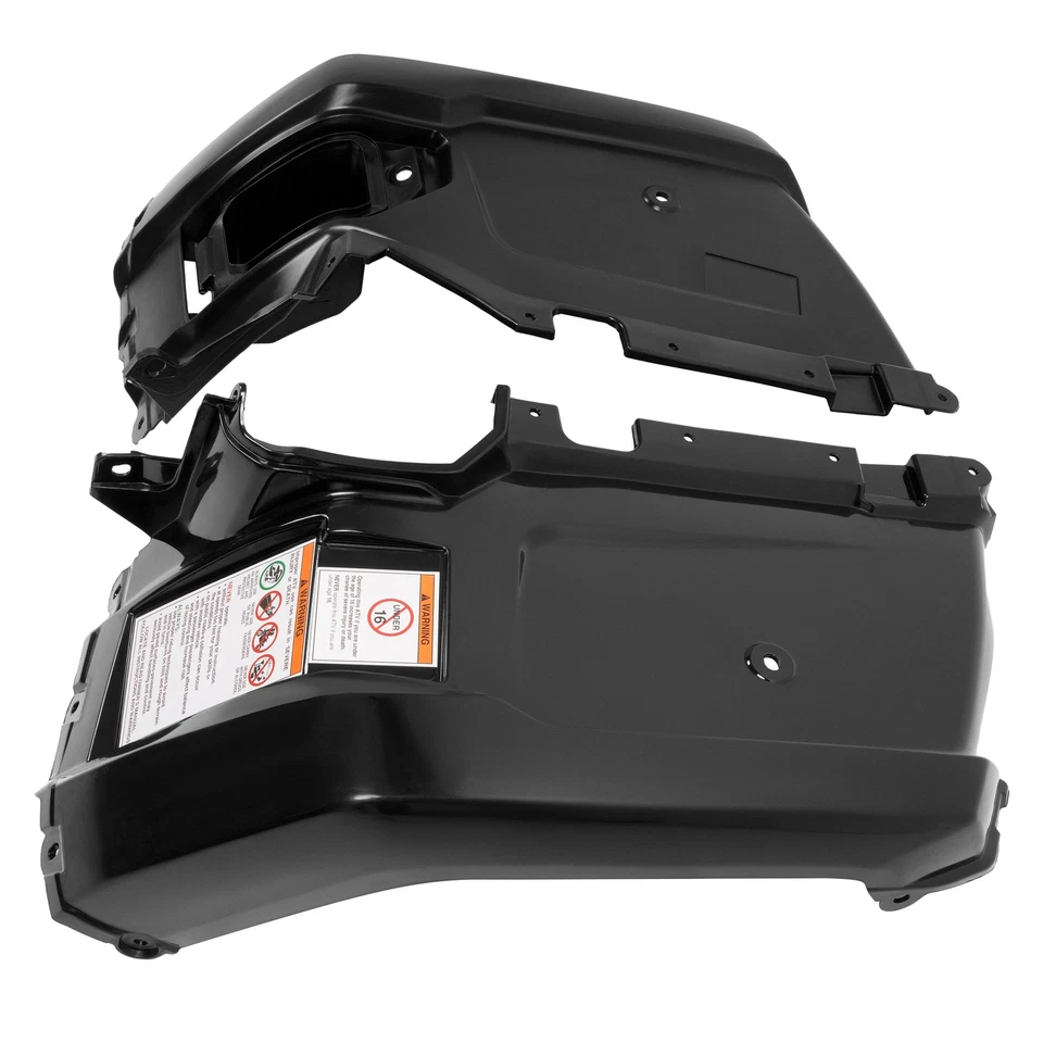 Guardabarros delanteros negros izquierdo y derecho para Honda Foreman Rubicon 500 ATV 2022 23 24 25 Foto 3 de 4
