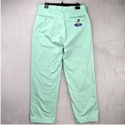 Supreme Chino Mint Pants Mens 30 (Fits 32x28) Green Pinup Girl