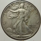 1946 P Walking Liberty Half Dollar Condition, 90% Silver Nice Coin! WL-4628p