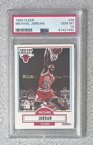 1990 Michael Jordan Fleer #26 PSA 10 No Reserve