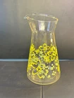 VINTAGE Pyrex Crazy Daisy Spring Blossom Juice Carafe Pitcher NO LID