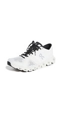 On Women's Cloud X Sneakers, White/Black, 10 Medium US 