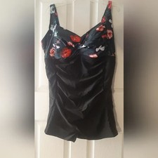 New DACI Retro Twist Front Plus Size One Piece Swimsuit 24W