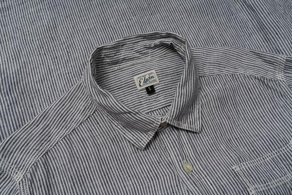 Men Edwin Shirt Grey Linen 36 / S / 44