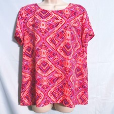 W5 Cute Colorful Top Size L