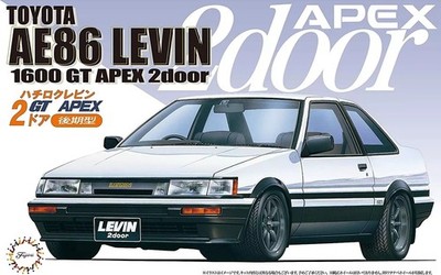 Fujimi ID-61 Toyota AE86 Levin 2 door Late type '85 46495 1/24
