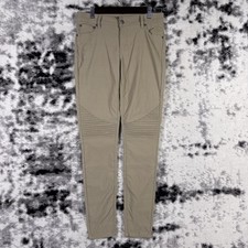 Prana Brenna Pants Womens Size 8 Beige Performance Outdoors Moto Stretch Hike