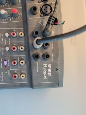 希少英国製 Spirit by Soundcraft Folio Notepad Soundcraft Folio Spirit Notepad Audio Mixer Recorder No Power