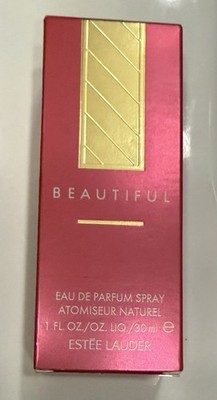 Estée Lauder Beautiful Eau Du Perfume Spray 1 fl oz New In Box Rare Find VTG