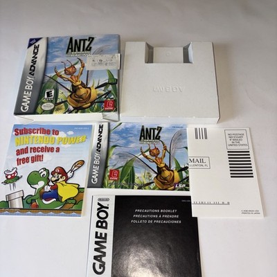GBA-Antz Extreme Racing Nintendo Gameboy Advance Authentic BOX & MANUAL Only
