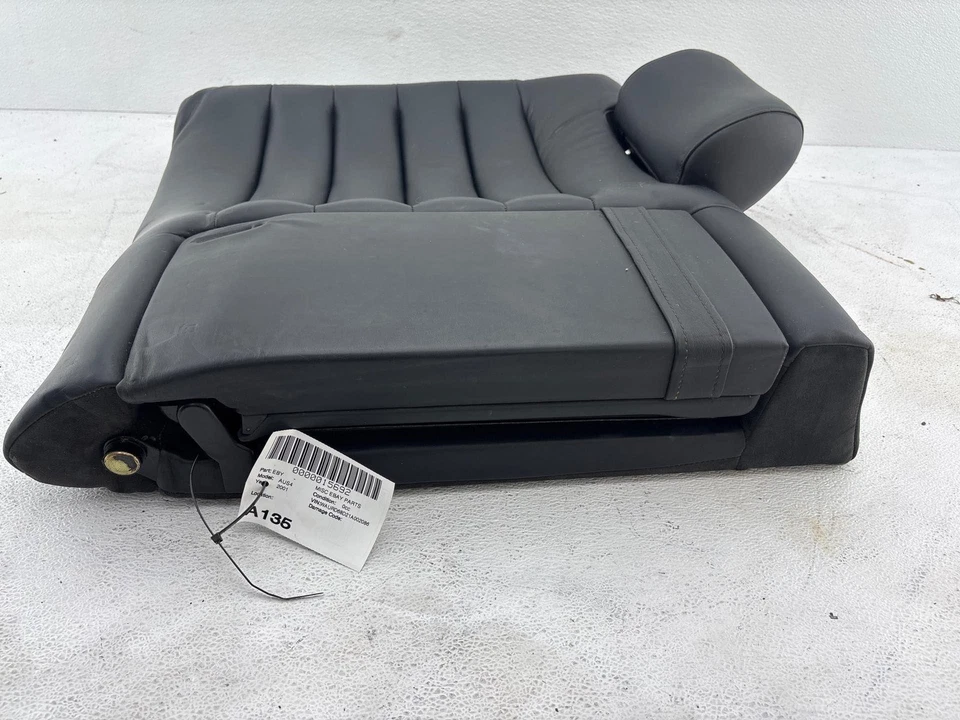 2000-2002 Audi S4 Rear Right Seat Bench Upper Cushion Oem - Image 3 of 4