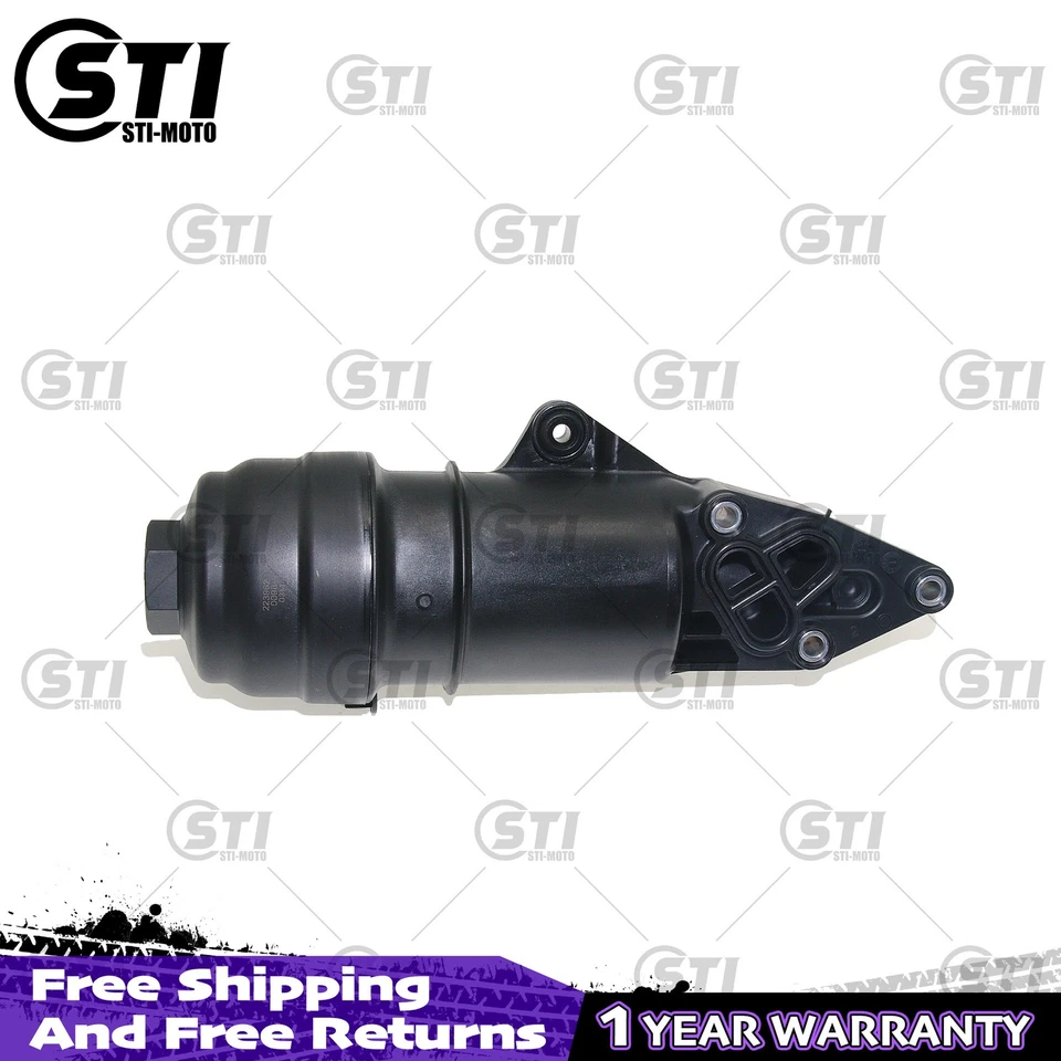 2005-17 Engine Oil Filter Housing For Audi A4 A5 SQ5 S5 Q5 Q7 S4 06E115405A - Image 2 of 4