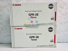 2 New Genuine Canon C1022,C1030 Magenta Toners GPR-28 (Same Day Shipping)