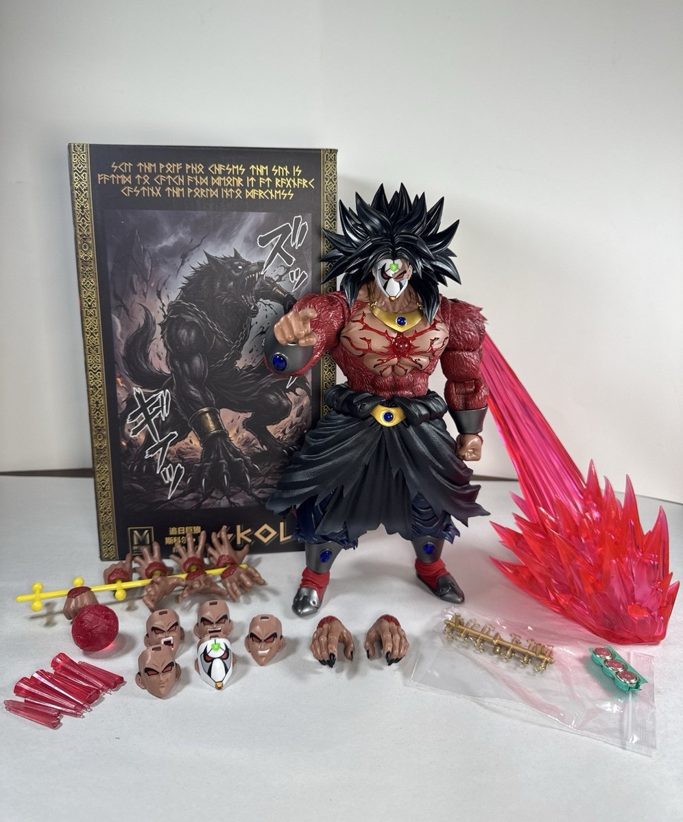 SH Figuarts Dragon Ball Z Mythos Anime Dark Broly Super Saiyan 4