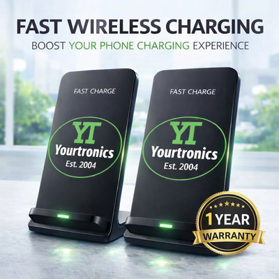 2 Pack Wireless Fast Charger Stand Pad for Apple iPhone 16 15 14 13 12 11 XR XS