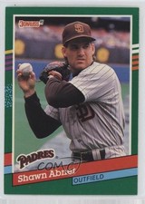 1991 Donruss Shawn Abner (Orange Stripes On Right Side) #561 02uk