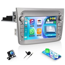 Camecho 4+64g 7 Pollici 8-core Autoradio per Alfa Romeo Mito 2008-2016 con Telec - Miniatura 1