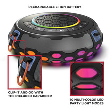 ION Audio HydroGroove Floating Party Speaker with Lights