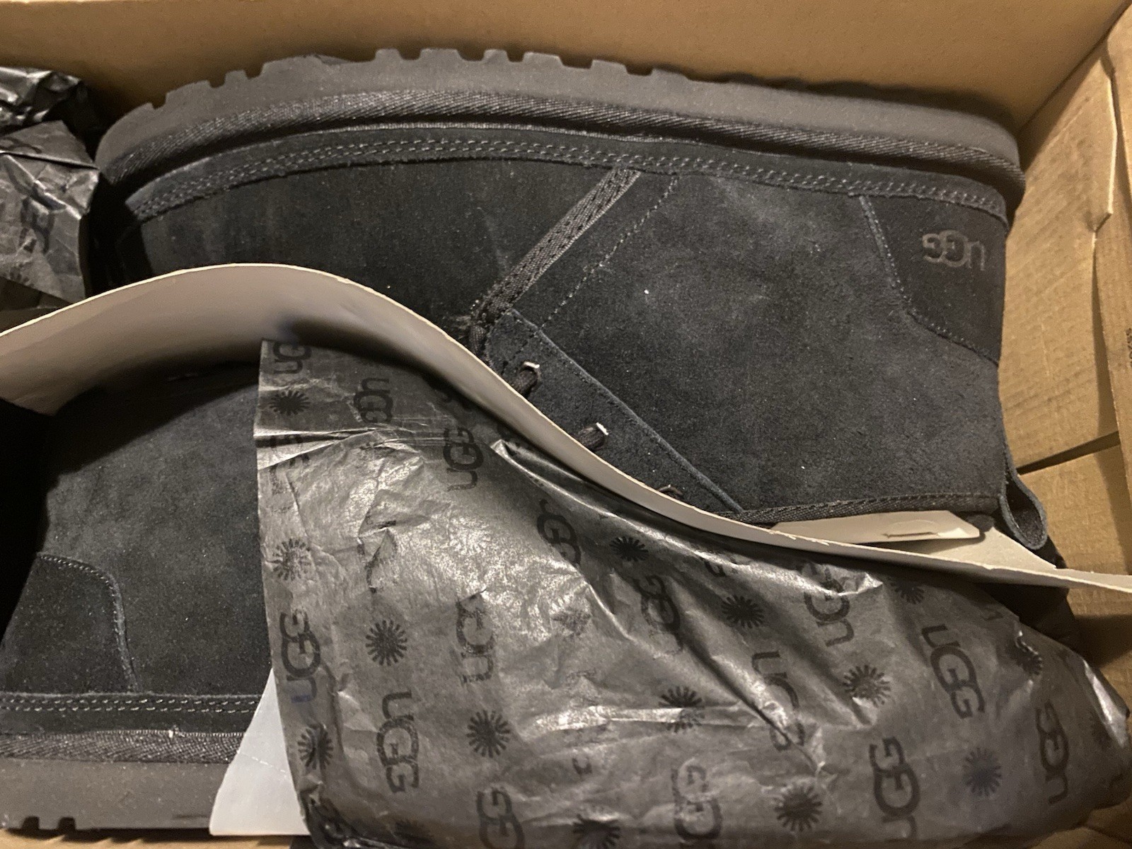 UGG Men's Neumel Chukka Boots in Black - Size 11 for Comfort image 6