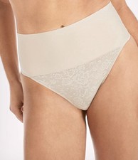 Maidenform Women  s Lace Firm Tummy Control Shapewear Underwear Thing Size S