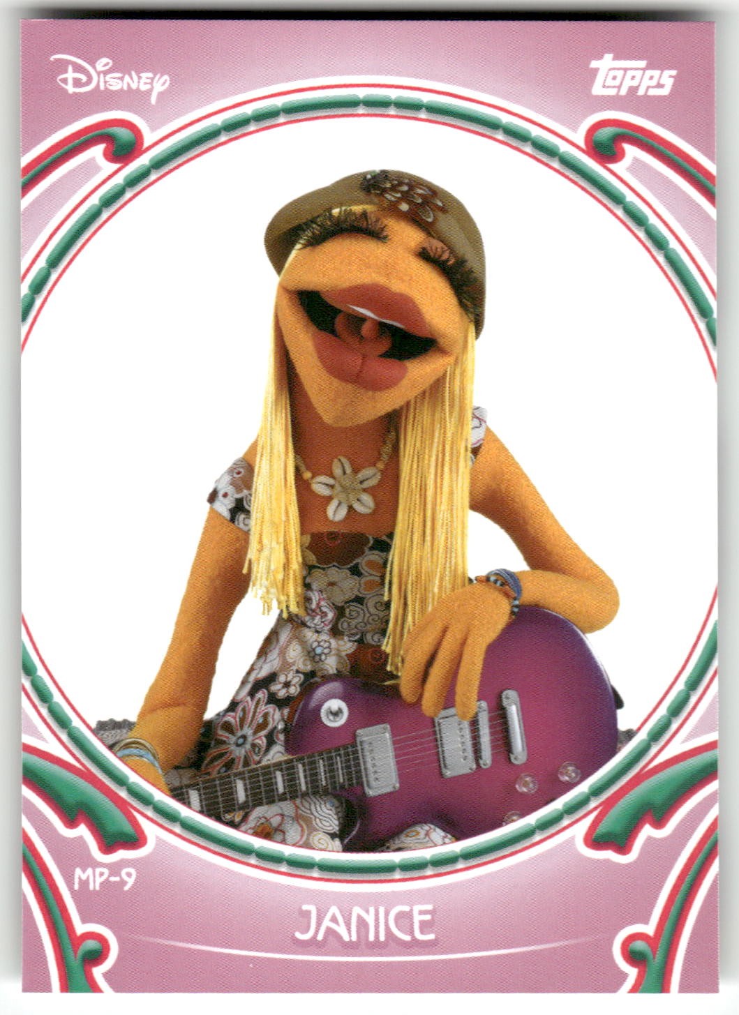 2026 Topps Disney Neon #MP-9 Janice The Muppets Puzzle