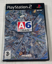 A Train 6 PlayStation 2 Game PS2 PAL Complete w/ Case & Manual Tested & Working