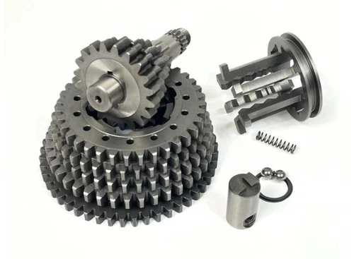 Lambretta 5 speed Gear box, MB-5 - 5 gears, cluster and selector, Race-Tour, MB