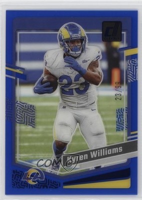 2023 Panini Clearly Donruss Blue /99 Kyren Williams #30 19jf