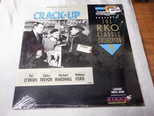 Laserdisc - Crack-Up Digital Sound RKO - New Sealed, Damaged Cello/Sleeve