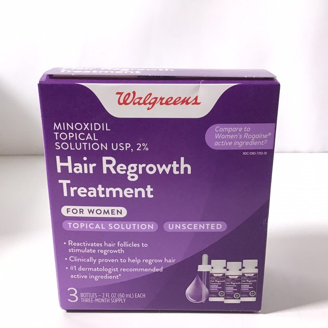 Walgreens Hair Regrowth Treatment Women 3 Month Supply. 1f59 for sale