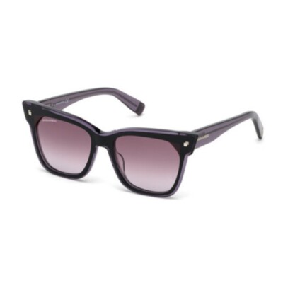 DSQUARED2 Debbie DQ 0323 83Y Purple Cat Eye Plastic Sunglasses Frame 51-17-140
