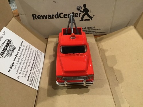 1955 CHEVROLET 3100 TOW TRUCK CHAMPION FREDS TOWING SERVICE 1:43 SCALE DIE-CAST - Picture 2 of 6
