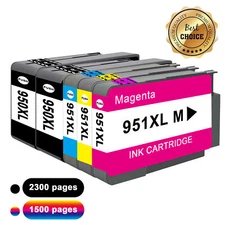 950XL 951XL Ink compatible for HP 950 Office Pro 8615 8625 8100 276dw 251dw Lot