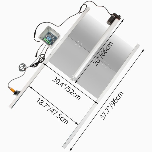 VEVOR Apriporta Pollaio Luce Timer 32x30/52x96/30x30 cm Porta Pollaio Automatica - Imagen 3 de 66