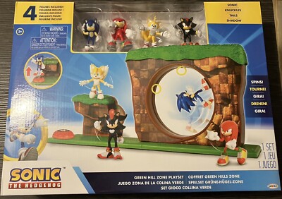 JAKKS Pacific Sonic The Hedgehog Green Hill Zone Playset [Includes
