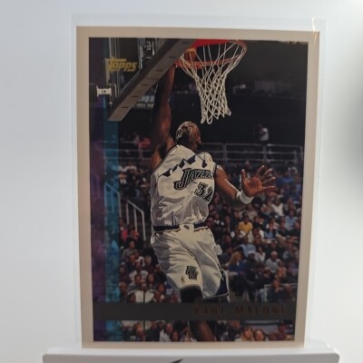 1997-98 Topps - #166 Karl Malone Utah Jazz | eBay
