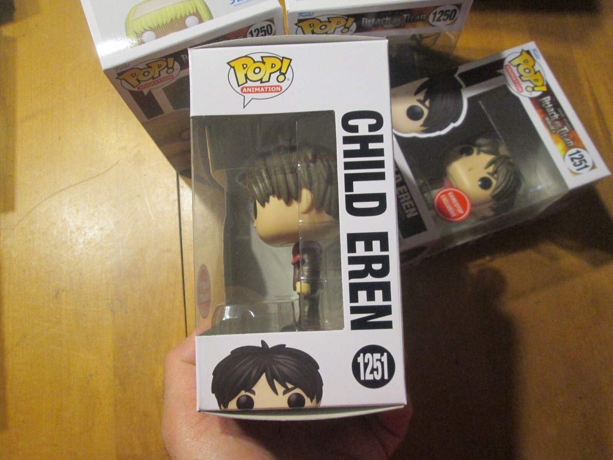 Figurine Funko Pop 1251 – Child Eren (Attaque Des Titans / Attack On Titan) – Neuve