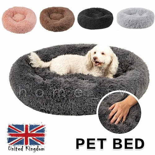 dog sleep calming bed