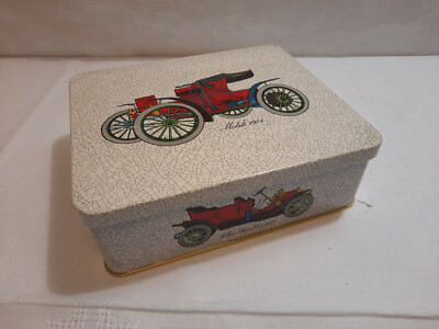  Tin Idea Coffee Darbhoven Hamburg 1950-60s Vintage Car 1904