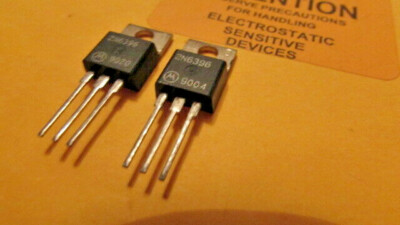 2N6396 Genuine Motorola Silicon Controlled Rectifier, 200 Volt, 5A, TO-220, 2pcs