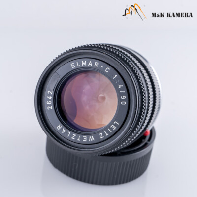 ライカ LEITZ WETZLAR ELMAR-C 90mm f4 LEITZ Leica Elmar-C 90mm/F4.0 Serie 5.5 Lens Yr.1973 Germany