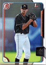 2015 Bowman Draft #162 Justin Jacome